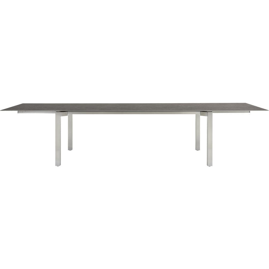 Zumsteg Spezia Table à double rallonges avec plateau céramique rectangulaire