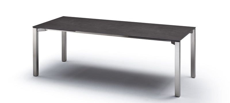 Zumsteg Spezia Z172 Table à double rallonges avec plateau céramique rectangulaire 