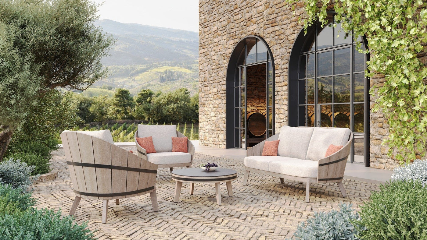 Les Jardins Barrel Table basse Ø80cm 