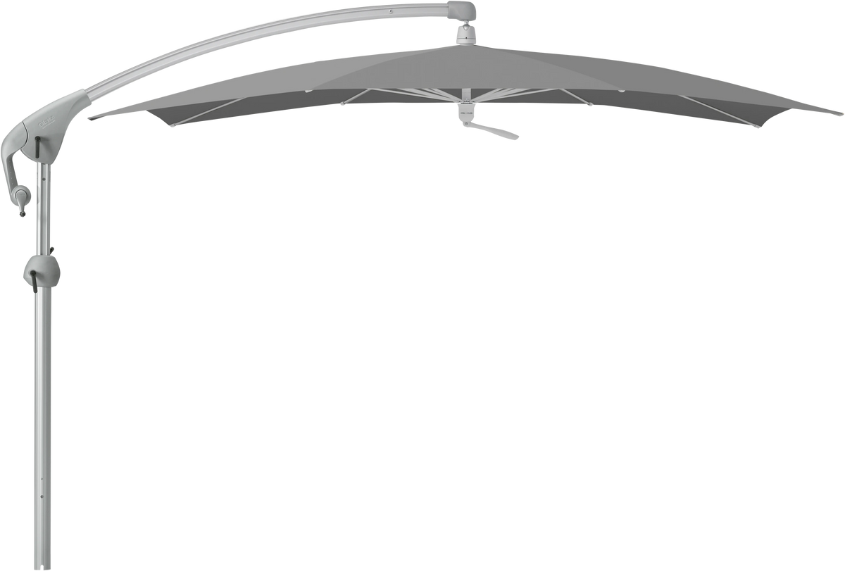 Glatz Parasol PENDALEX P+ carre Cat.5 502 Thunder Alu naturel eloxe