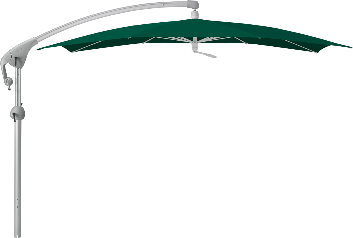 Glatz Parasol PENDALEX P+ carre Cat.5 521 Aloe Alu naturel eloxe