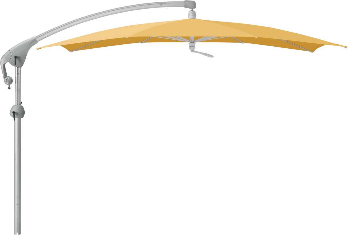 Glatz Parasol PENDALEX P+ carre Cat.5 617 Safran Alu naturel eloxe