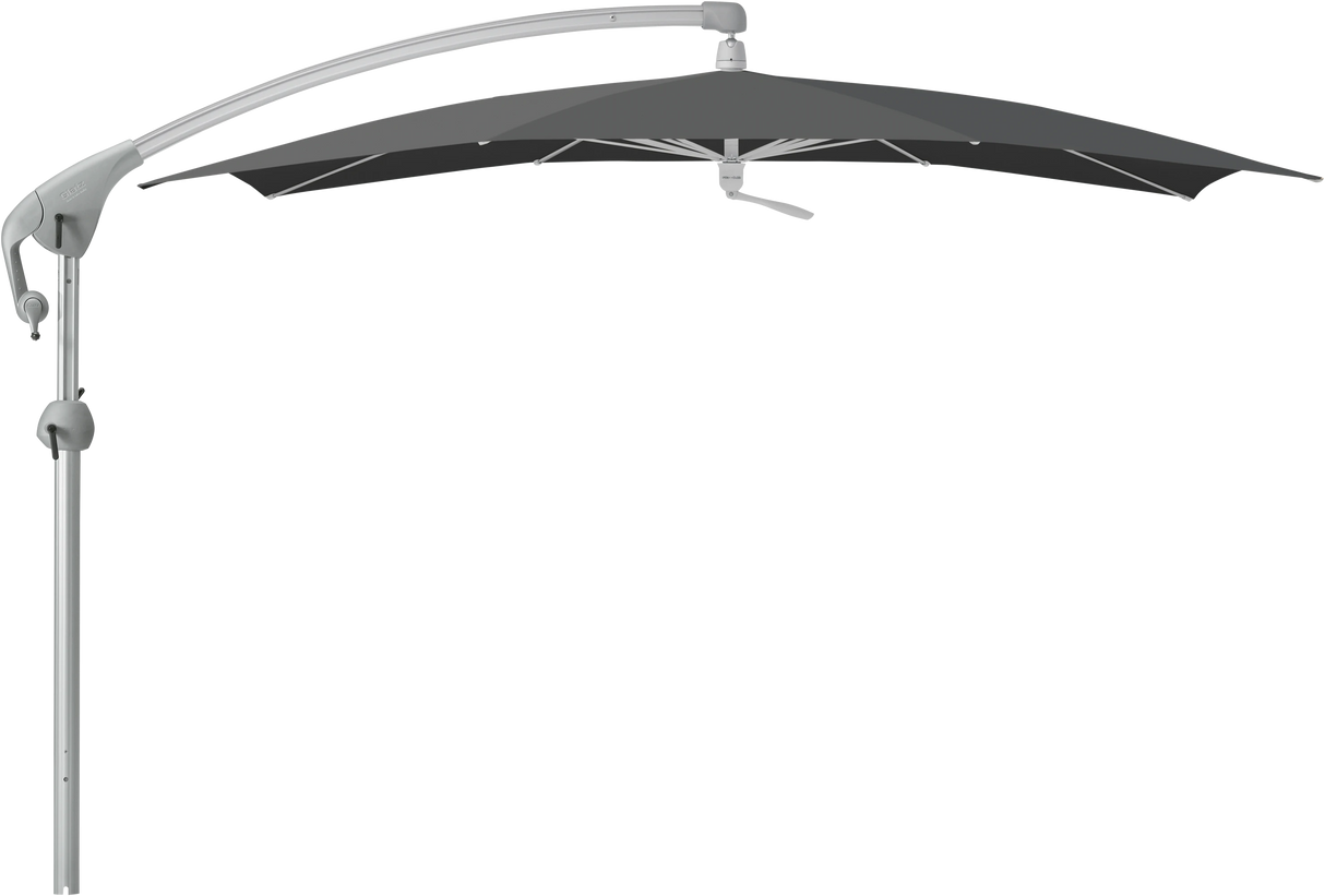Glatz Parasol PENDALEX P+ carre Cat.5 669 Carbone Alu naturel eloxe