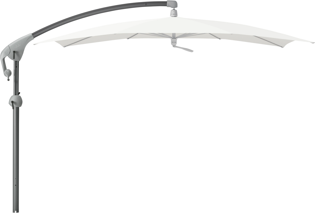 Glatz Parasol PENDALEX P+ carre Cat.5 510 White Alu anthracite laque