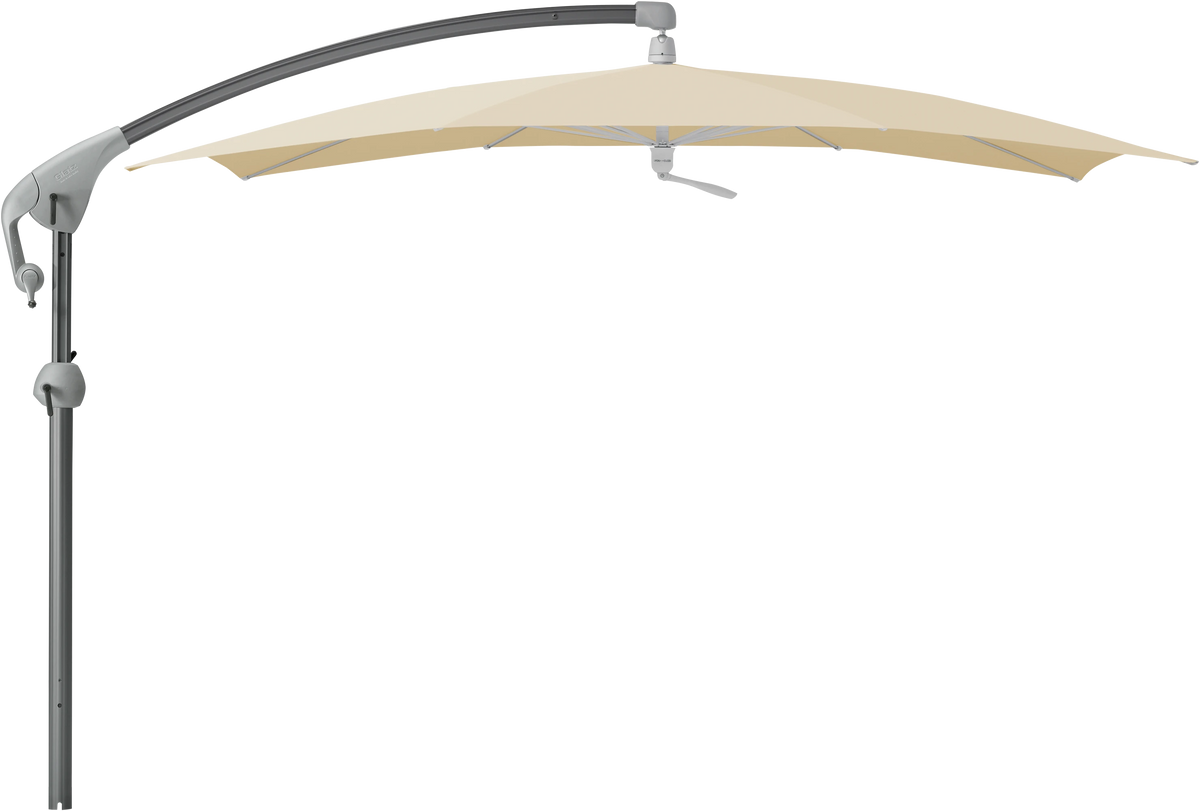 Glatz Parasol PENDALEX P+ carre Cat.5 526 Bamboo Alu anthracite laque