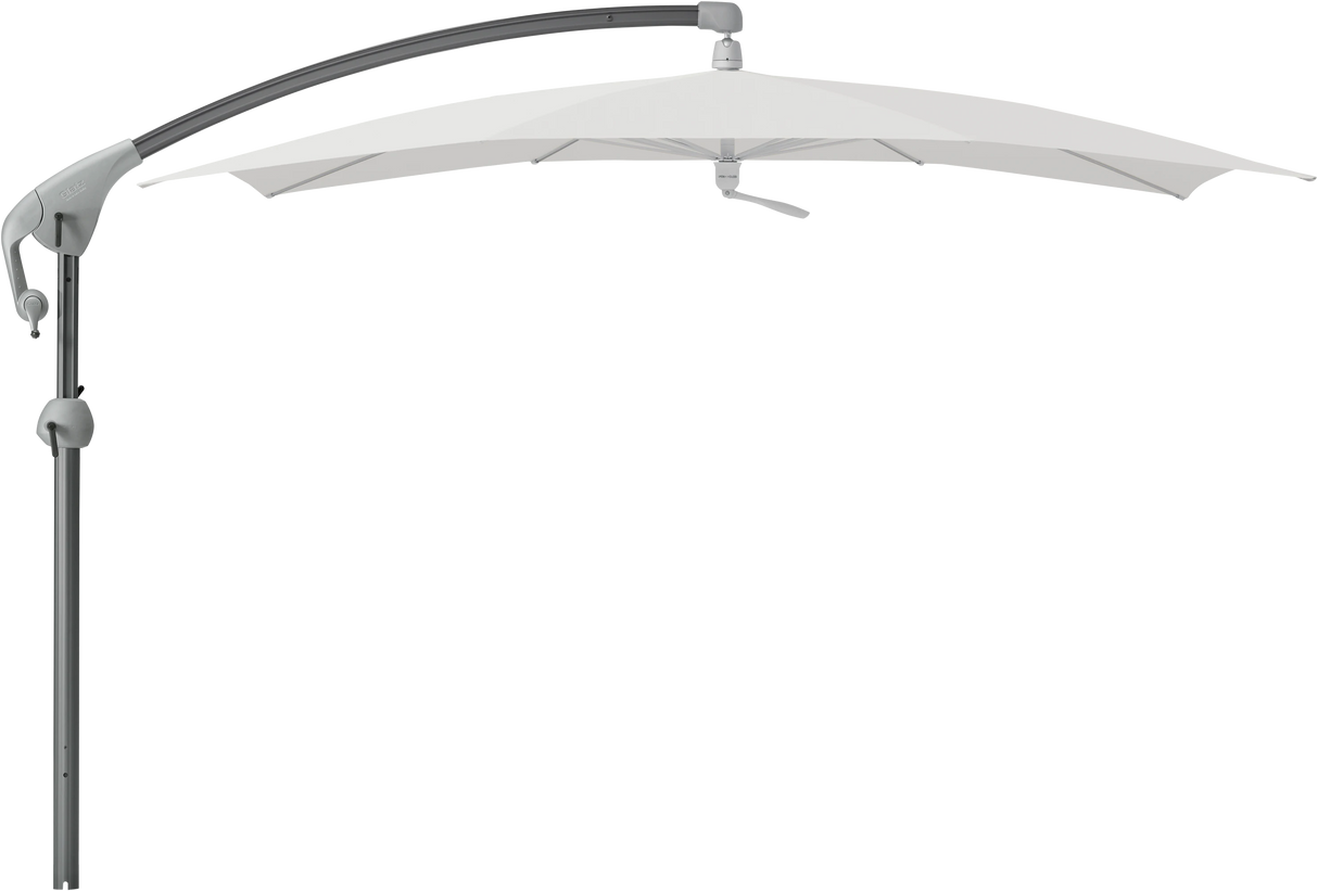 Glatz Parasol PENDALEX P+ carre Cat.5 556 Alabaster Alu anthracite laque