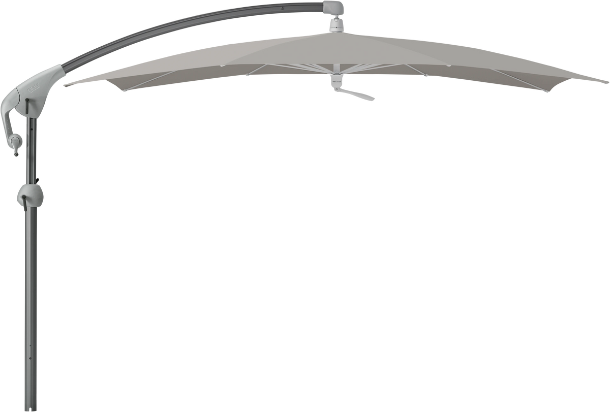 Glatz Parasol PENDALEX P+ carre Cat.5 558 Steel Alu anthracite laque