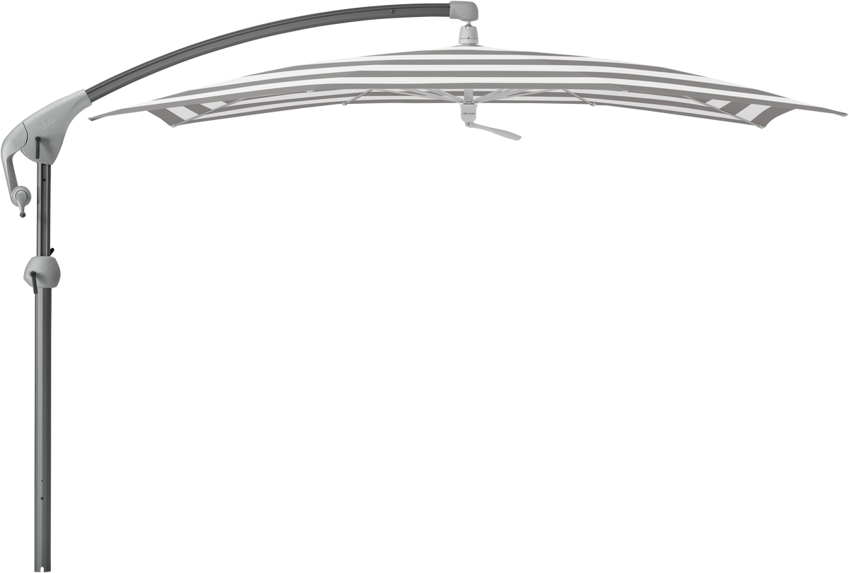 Glatz Parasol PENDALEX P+ carre Cat.5 570 Steel Stripe Alu anthracite laque