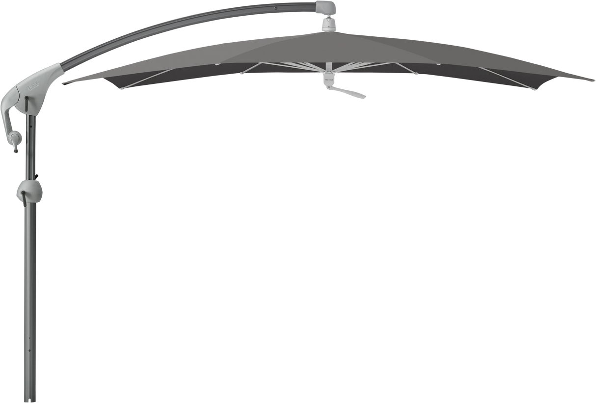 Glatz Parasol PENDALEX P+ carre Cat.5 807 Lava Alu anthracite laque