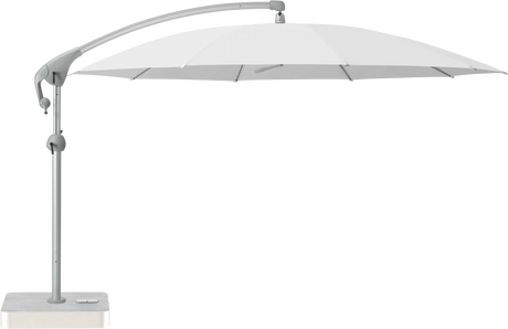 Glatz Parasol PENDALEX P+ rond Cat.5 500 Plaster Alu naturel eloxe