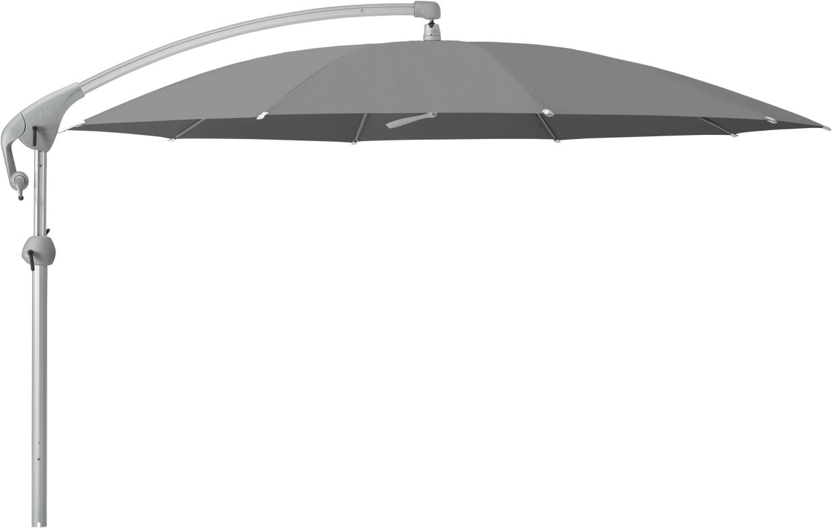 Glatz Parasol PENDALEX P+ rond Cat.5 502 Thunder Alu naturel eloxe