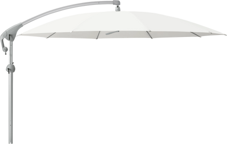 Glatz Parasol PENDALEX P+ rond Cat.5 510 White Alu naturel eloxe