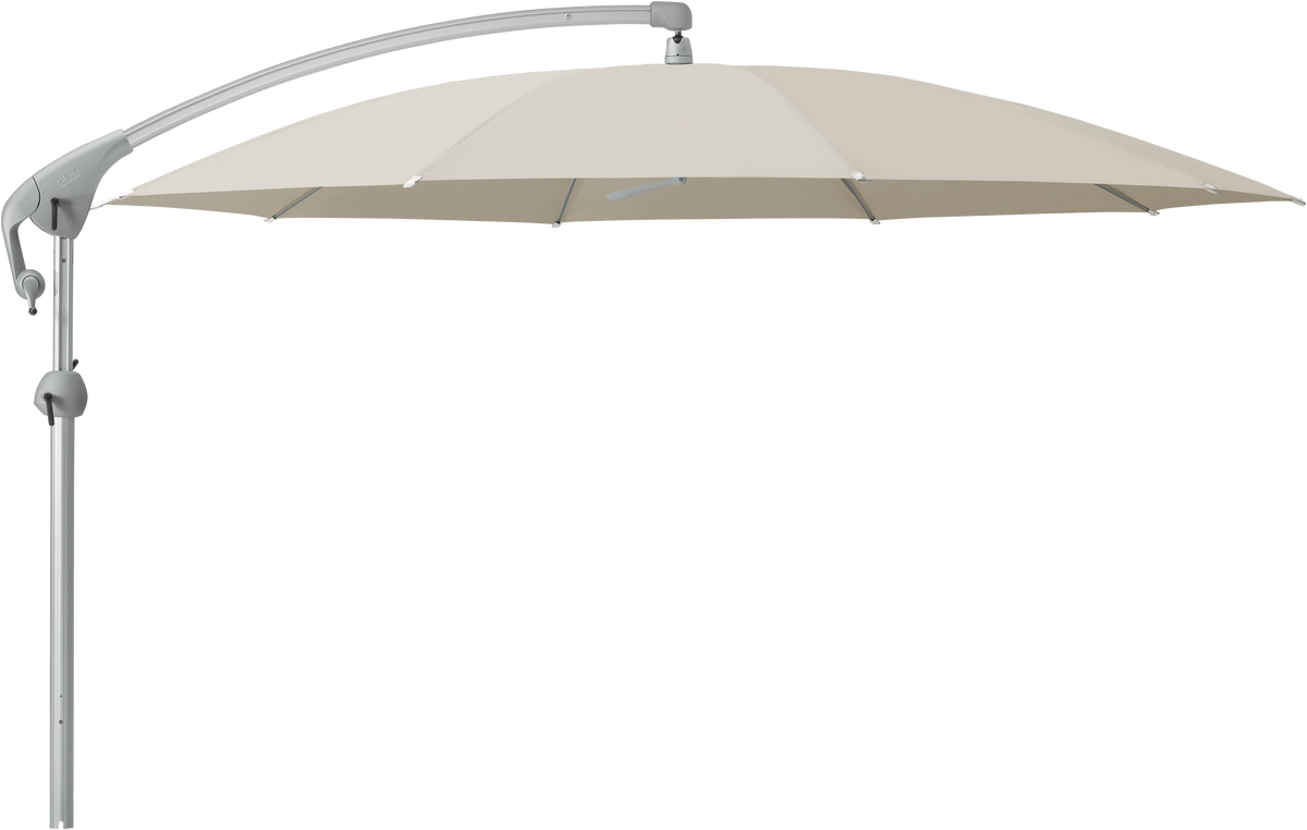 Glatz Parasol PENDALEX P+ rond Cat.5 527 Urban Chrome Alu naturel eloxe