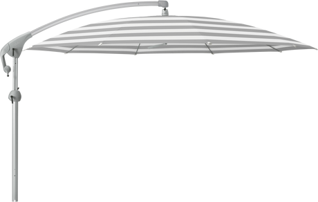 Glatz Parasol PENDALEX P+ rond Cat.5 555 Grey Stripe Alu naturel eloxe