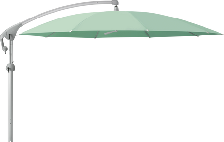 Glatz Parasol PENDALEX P+ rond Cat.5 581 Jade Alu naturel eloxe