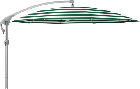 Glatz Parasol PENDALEX P+ rond Cat.5 589 Green Stripe Alu naturel eloxe