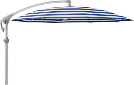 Glatz Parasol PENDALEX P+ rond Cat.5 602 Blue Stripe Alu naturel eloxe