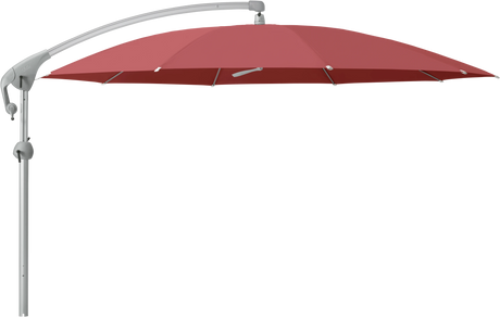 Glatz Parasol PENDALEX P+ rond Cat.5 637 Cherry Alu naturel eloxe