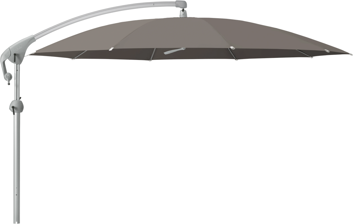 Glatz Parasol PENDALEX P+ rond Cat.5 806 Forge Alu naturel eloxe
