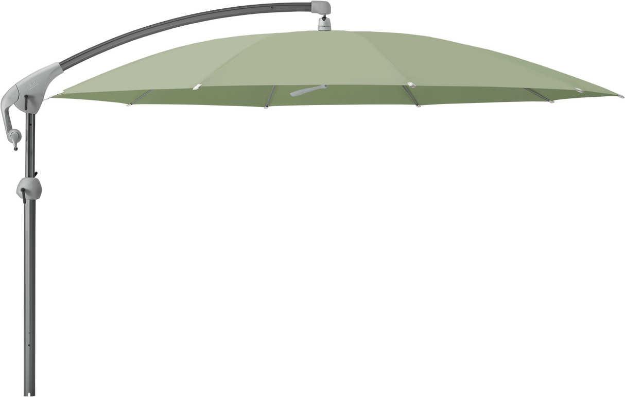 Glatz Parasol PENDALEX P+ rond Cat.5 579 Pistachio Alu anthracite laque
