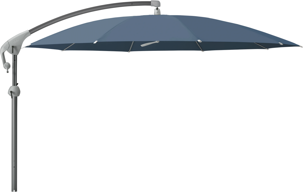 Glatz Parasol PENDALEX P+ rond Cat.5 600 Wave Alu anthracite laque