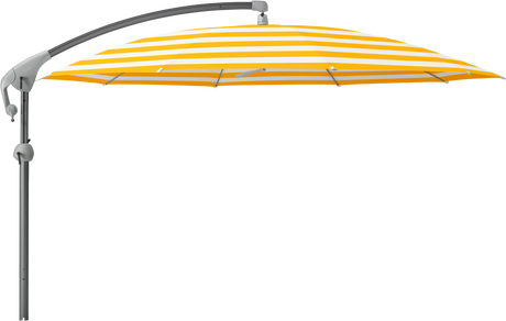 Glatz Parasol PENDALEX P+ rond Cat.5 624 Yellow Stripe Alu anthracite laque