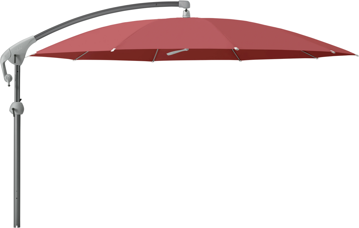 Glatz Parasol PENDALEX P+ rond Cat.5 637 Cherry Alu anthracite laque