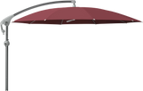 Glatz Parasol PENDALEX P+ rond Cat.5 644 Merlot Alu anthracite laque