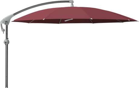 Glatz Parasol PENDALEX P+ rond Cat.5 644 Merlot Alu anthracite laque