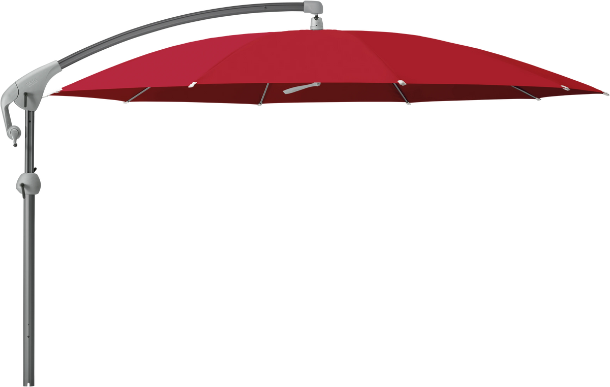 Glatz Parasol PENDALEX P+ rond Cat.5 646 Rubino Alu anthracite laque