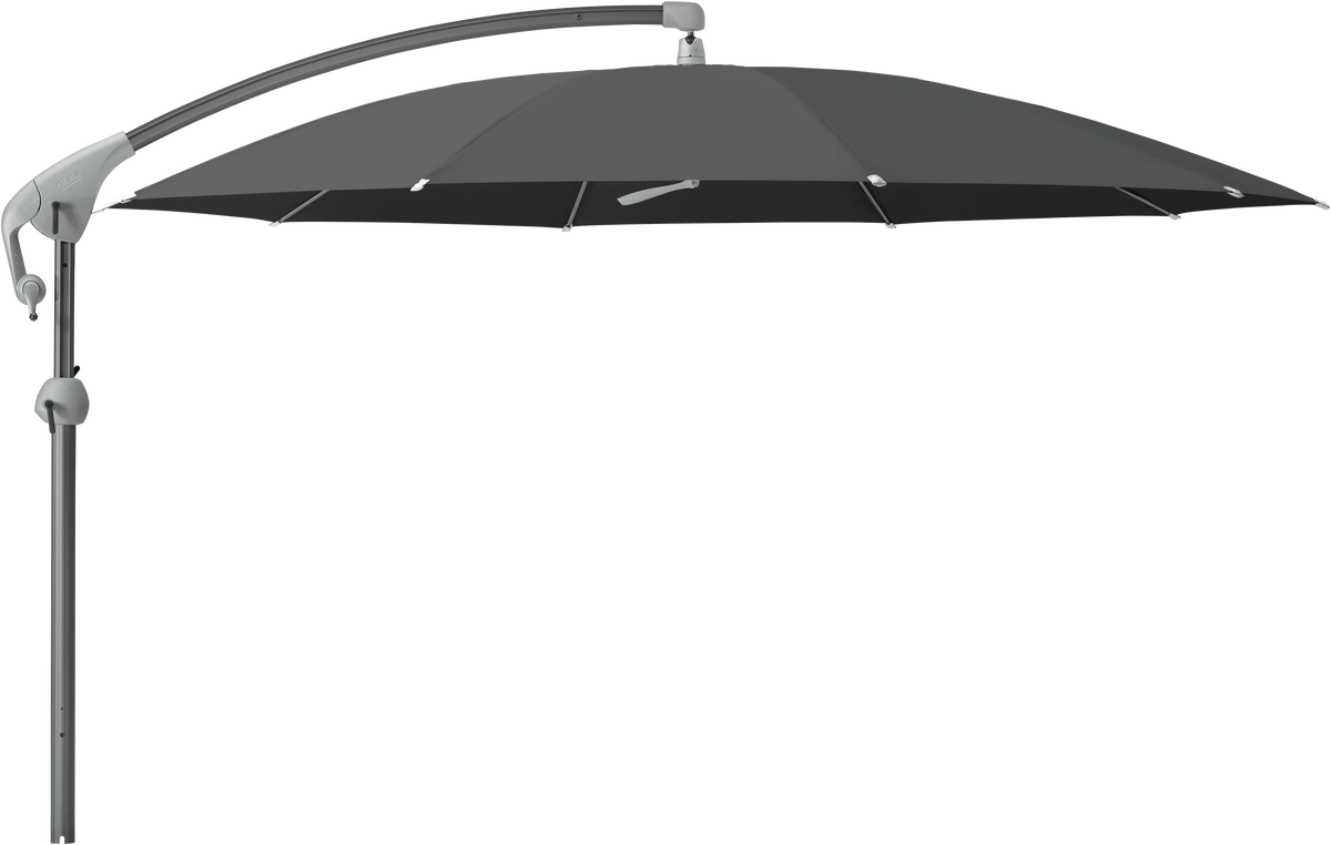 Glatz Parasol PENDALEX P+ rond Cat.5 669 Carbone Alu anthracite laque