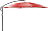 Glatz Parasol PENDALEX P+ rond Cat.5 800 Red Stripe Alu anthracite laque