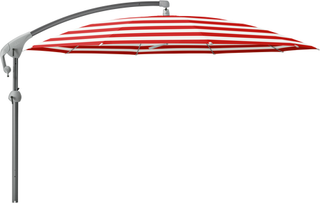 Glatz Parasol PENDALEX P+ rond Cat.5 800 Red Stripe Alu anthracite laque