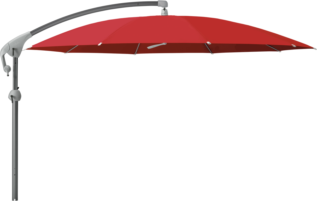 Glatz Parasol PENDALEX P+ rond Cat.5 801 Campari Alu anthracite laque