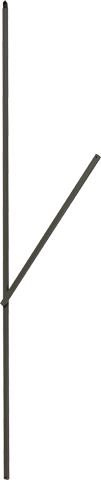 Glatz SUNWING® C+ Baleine complète 1320 mm, graphite