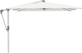 Glatz Parasol SUNWING Casa carre Cat.5 510 White Alu naturel anodise