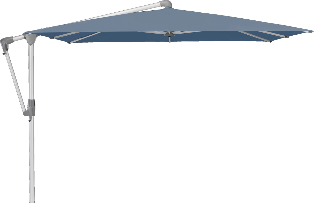 Glatz Parasol SUNWING Casa carre Cat.5 601 Waterfall Alu naturel anodise