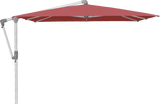 Glatz Parasol SUNWING Casa carre Cat.5 637 Cherry Alu naturel anodise