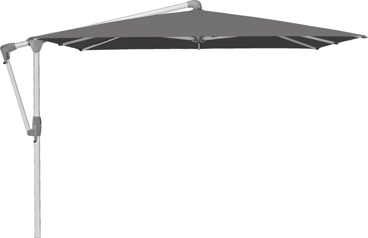 Glatz Parasol SUNWING Casa carre Cat.5 807 Lava Alu naturel anodise
