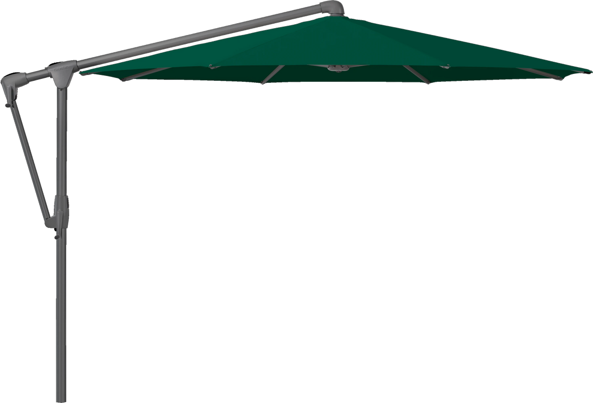 Glatz Parasol SUNWING Casa carre Cat.5 521 Aloe Alu laque anthracite