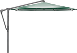 Glatz Parasol SUNWING Casa carre Cat.5 589 Green Stripe Alu laque anthracite
