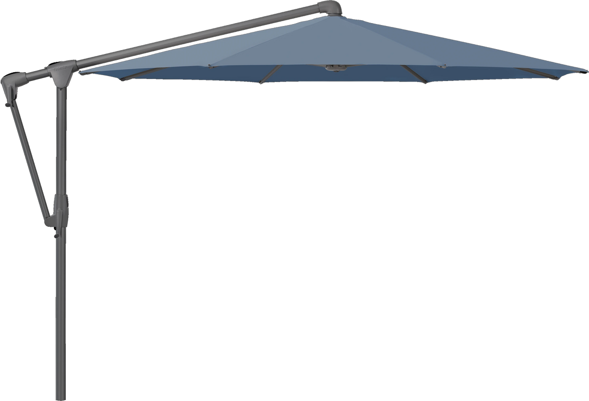 Glatz Parasol SUNWING Casa carre Cat.5 601 Waterfall Alu laque anthracite