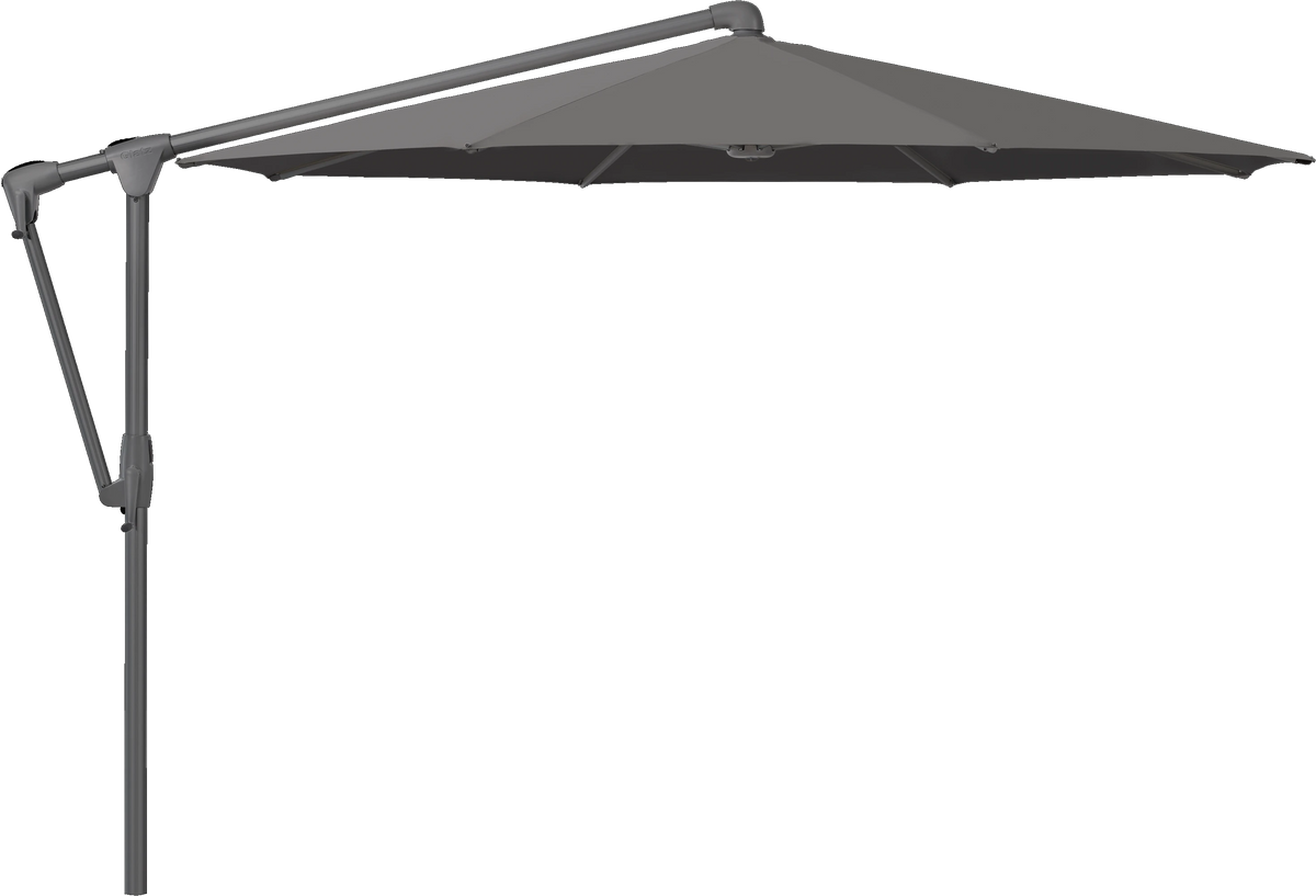 Glatz Parasol SUNWING Casa carre Cat.5 807 Lava Alu laque anthracite