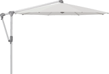 Glatz Parasol SUNWING Casa rond Cat.5 556 Alabaster Alu naturel anodise