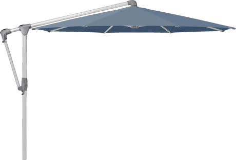 Glatz Parasol SUNWING Casa rond Cat.5 601 Waterfall Alu naturel anodise