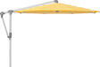 Glatz Parasol SUNWING Casa rond Cat.5 624 Yellow Stripe Alu naturel anodise