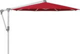 Glatz Parasol SUNWING Casa rond Cat.5 646 Rubino Alu naturel anodise