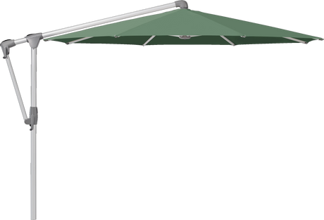 Glatz Parasol SUNWING Casa rond Cat.5 677 Nile Alu naturel anodise