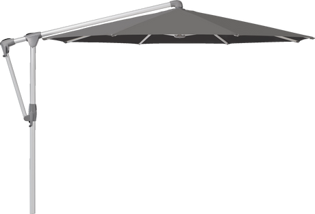 Glatz Parasol SUNWING Casa rond Cat.5 807 Lava Alu naturel anodise