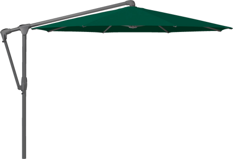 Glatz Parasol SUNWING Casa rond Cat.5 521 Aloe Alu laque anthracite